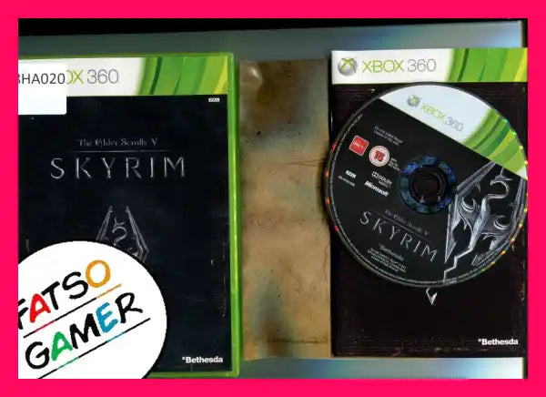 The Elder Scrolls Skyrim Xbox 360 - FatsoGamer