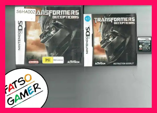 Transformers Decepticons DS S6HA002 - FatsoGamer