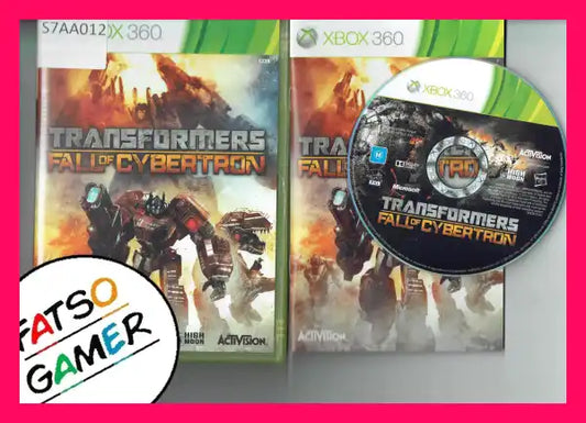 Transformers Fall of Cybertron Xbox 360 - FatsoGamer