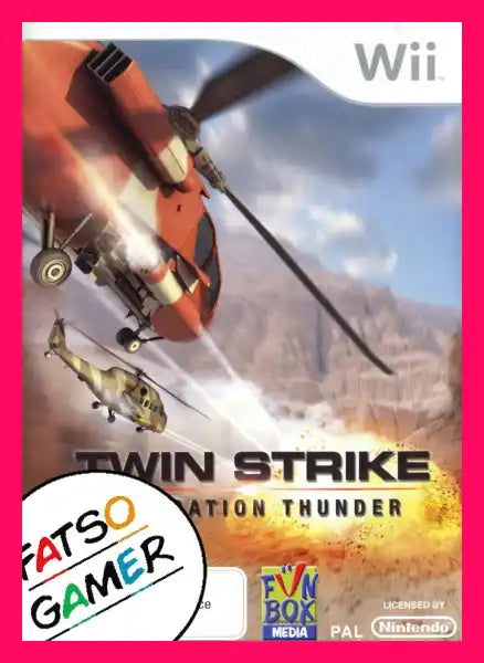 Twin Strike Operation Thunder Wii Video Games