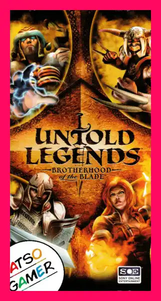 Untold Legends Brotherhood Of The Blade Psp Video Games