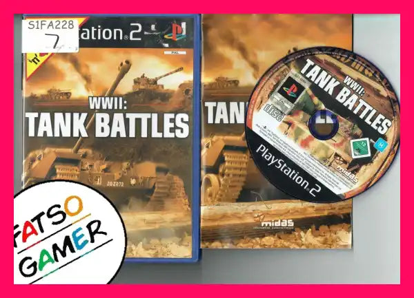 WWII Tank Battles PS2 - FatsoGamer