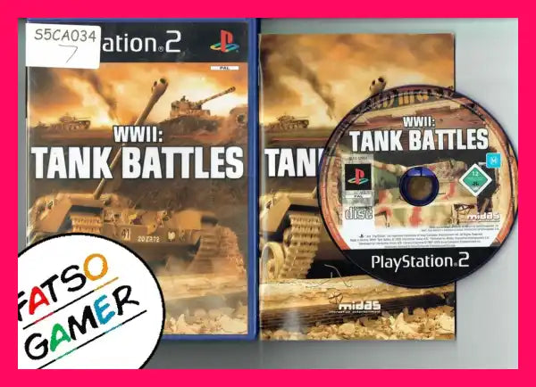 WWII Tank Battles PS2 - FatsoGamer