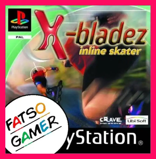 X-Bladez Inline Skater Ps1 Video Games